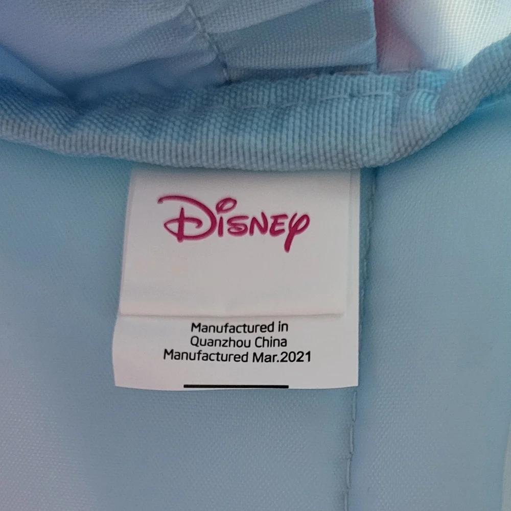 Disney Aristocats NWT Marie Pink/Blue Deluxe Nylon 12in Mini Backpack - Picture 6 of 7